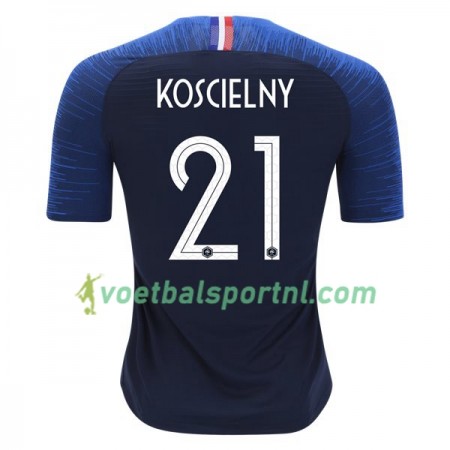 Frankrijk Koscielny 21 Thuis Shirt WK voetbal 2018